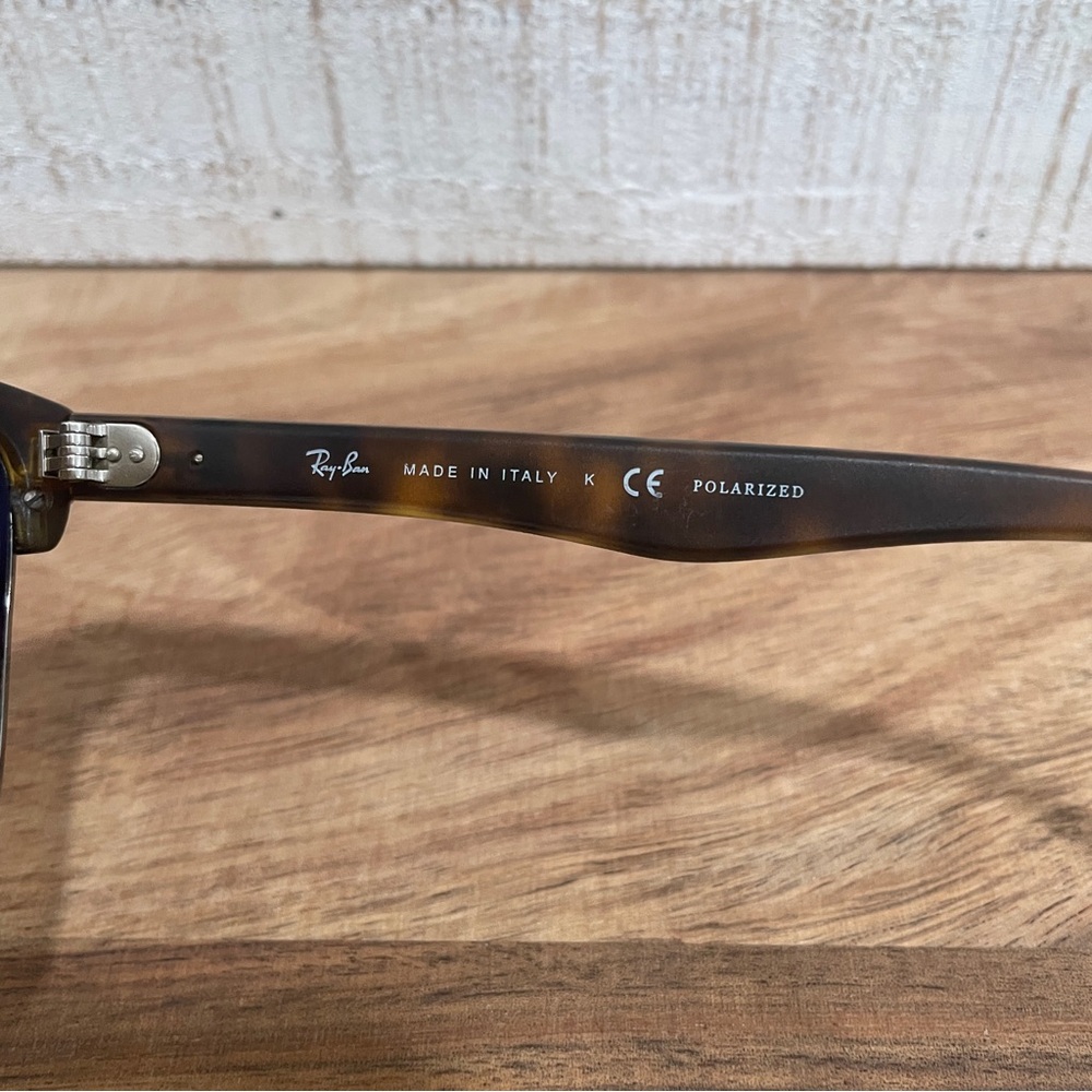 RAY BAN Clubmaster RB4175 Matte Havana Oversized Square Oval Sunglass 57-16-145 - Picture 10 of 16